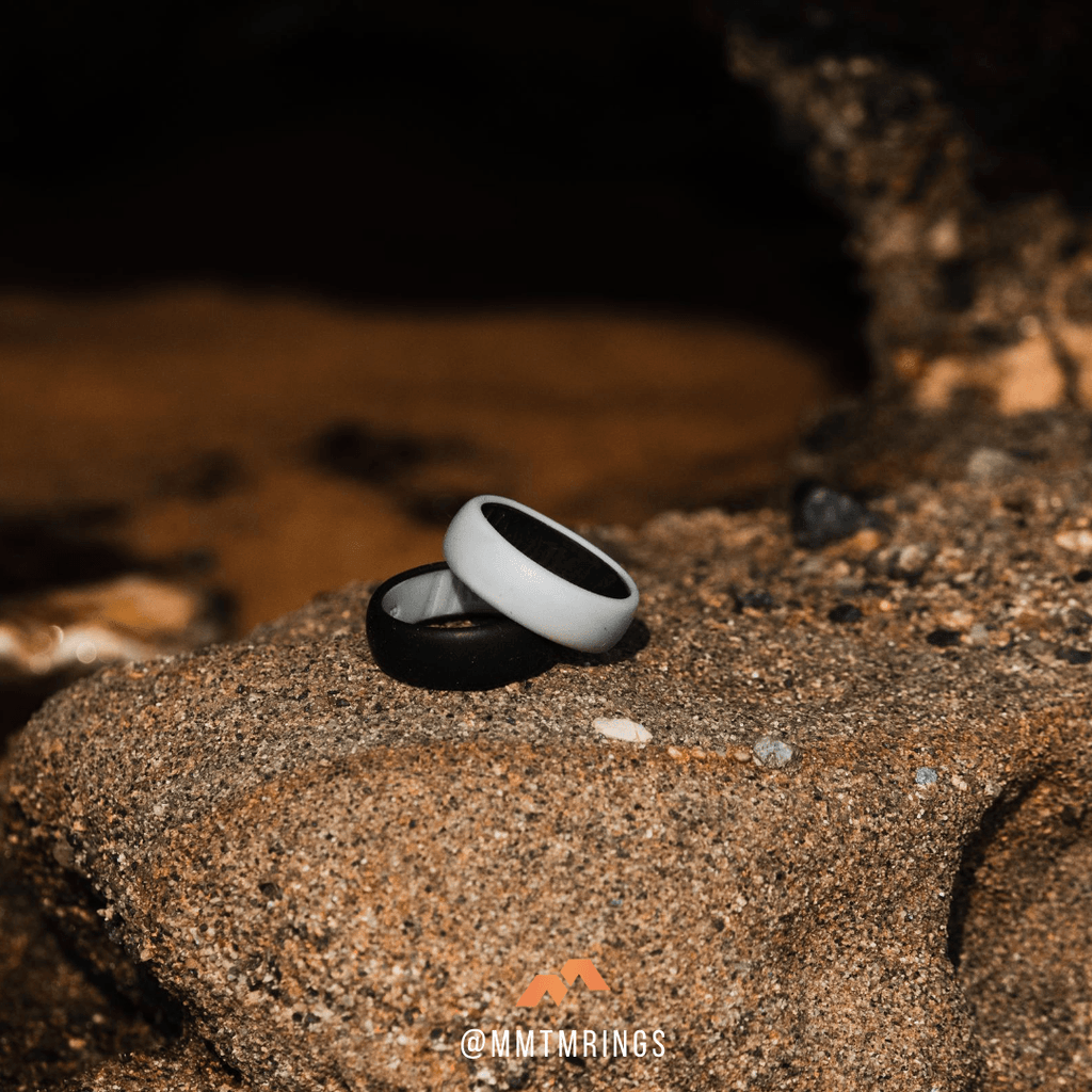 Two-Tone Classic Silicone Ring - Momentum Rings